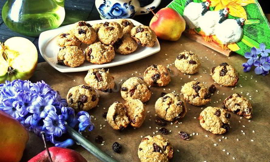 Рецепт печенья на рассоле с отрубями