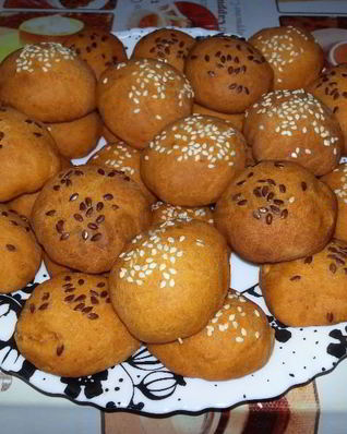 Печенье на томатном соке