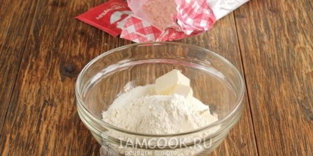 печенье песочное на маргарине через мясорубку