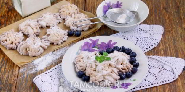 печенье песочное на маргарине через мясорубку