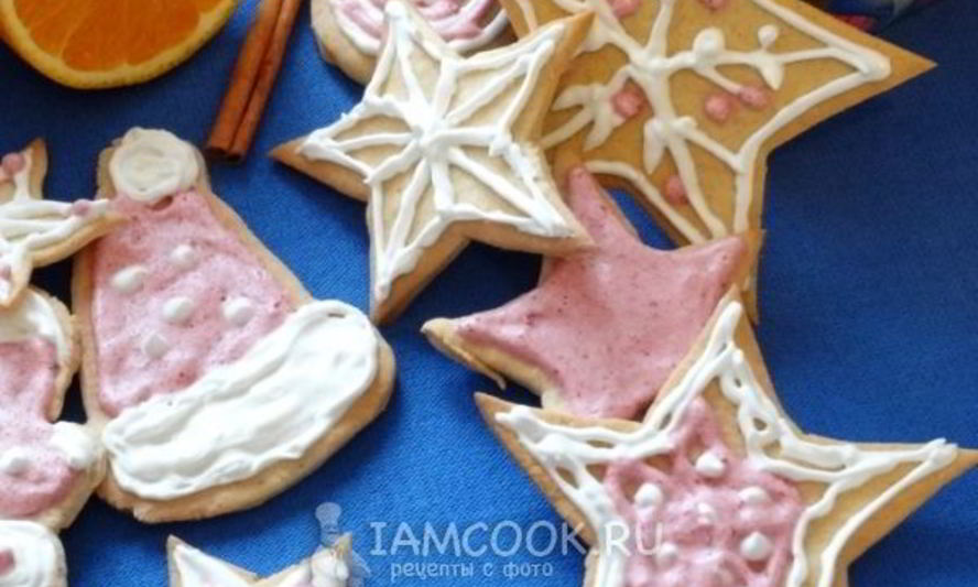 Рецепт печенья с апельсиновой цедрой и корицей