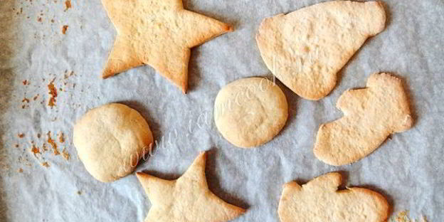 печенье с апельсиновой цедрой и корицей