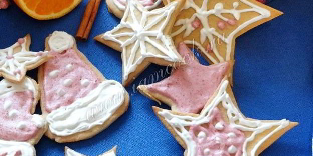 печенье с апельсиновой цедрой и корицей