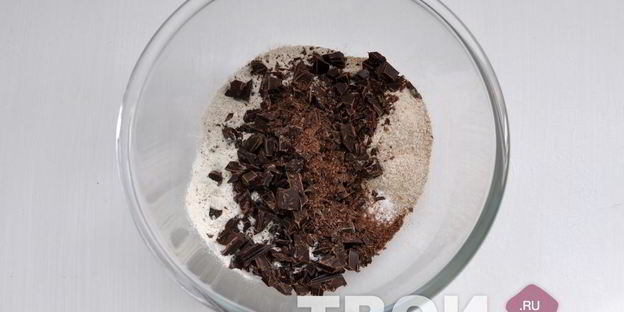 печенье с гречневой мукой и шоколадом