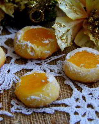 Печенье с лимонной начинкой