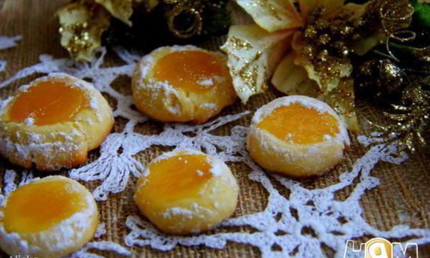 Рецепт печенья с лимонной начинкой