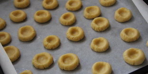 печенье с лимонной начинкой