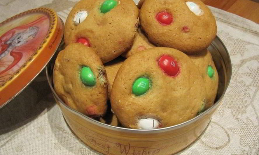 Рецепт печенья с m&ms