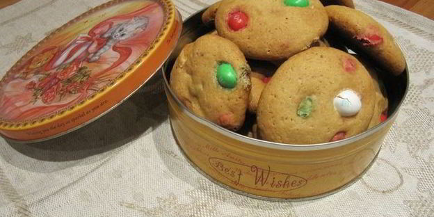 печенье с m&ms