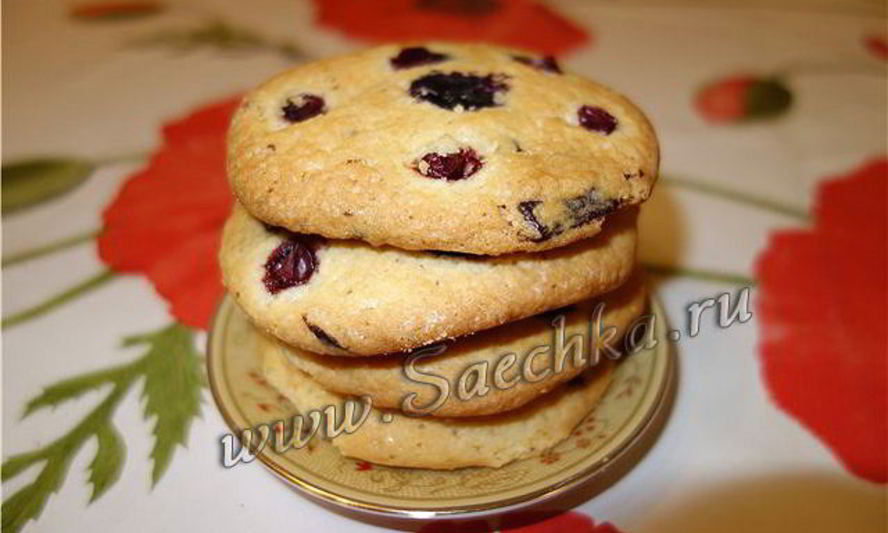 Рецепт печенья с шоколадом