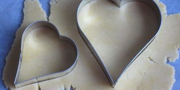 печенье сердечки