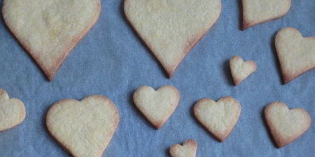 печенье сердечки