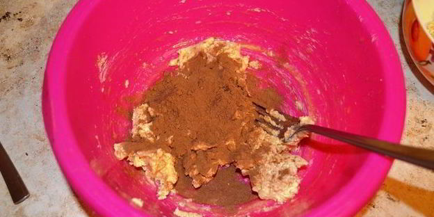 печенье шахматное