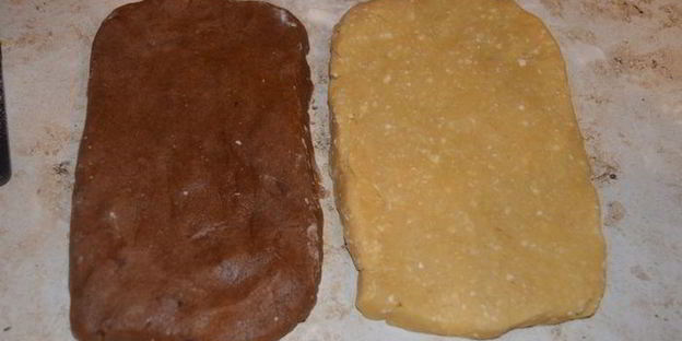 печенье шахматное