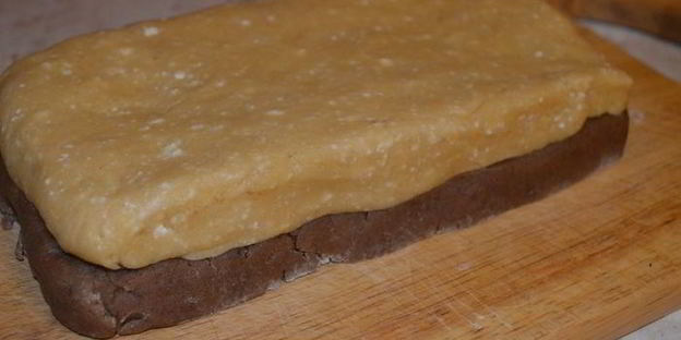 печенье шахматное