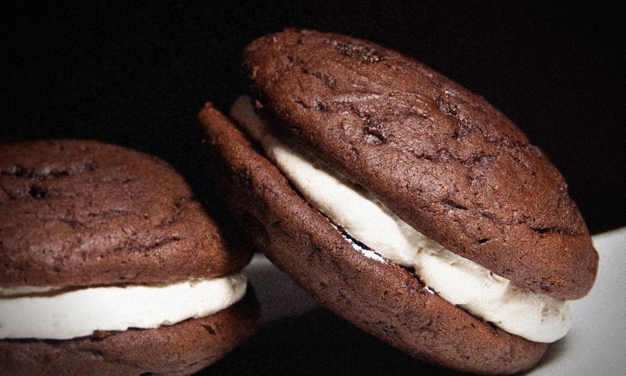 Рецепт печенья шоколадного с ванильной прослойкой