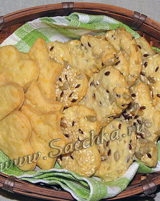 Печенье Сырное зернышко