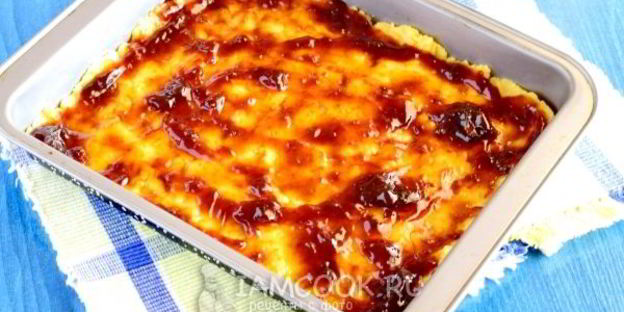 печенье венское с вареньем