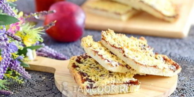 печенье венское с вареньем