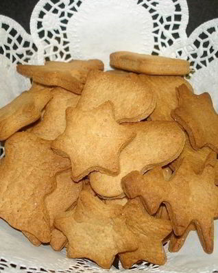 Песочное медовое печенье