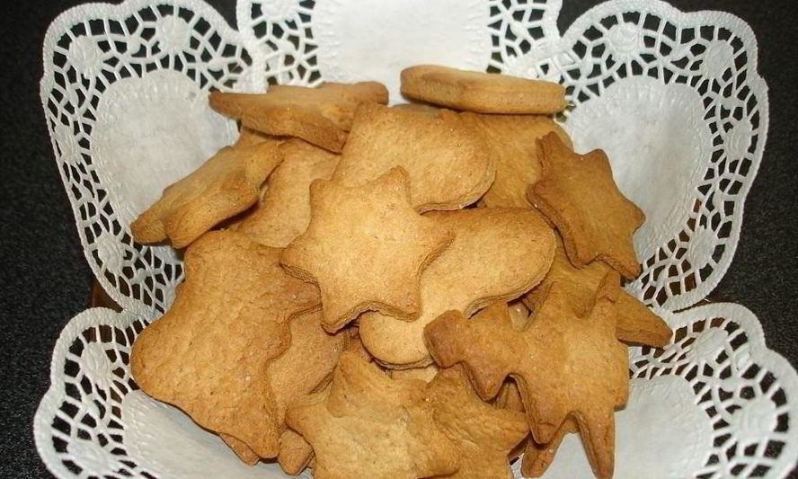 Рецепт песочного медового печенья