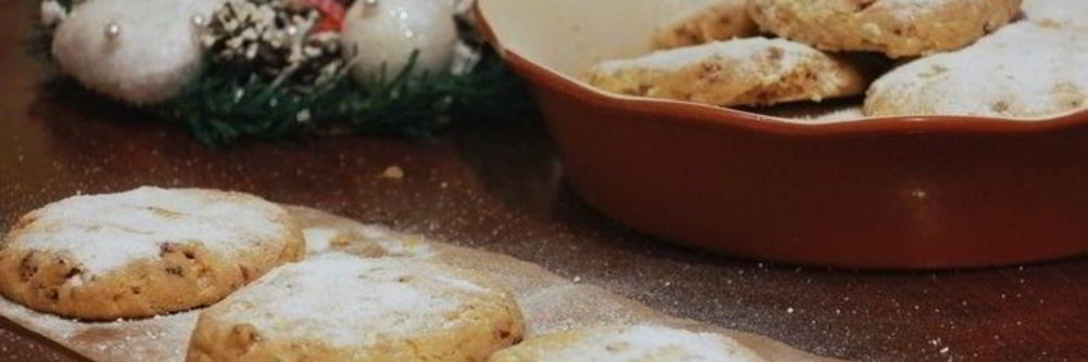 Песочное печенье с орехами пекан