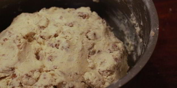 песочное печенье с орехами пекан