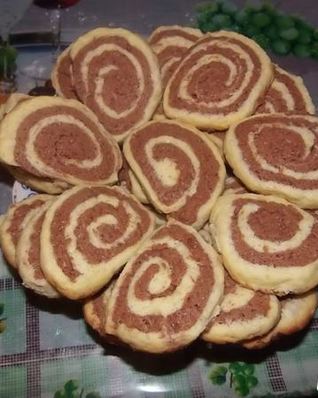 Песочное печенье Улитки
