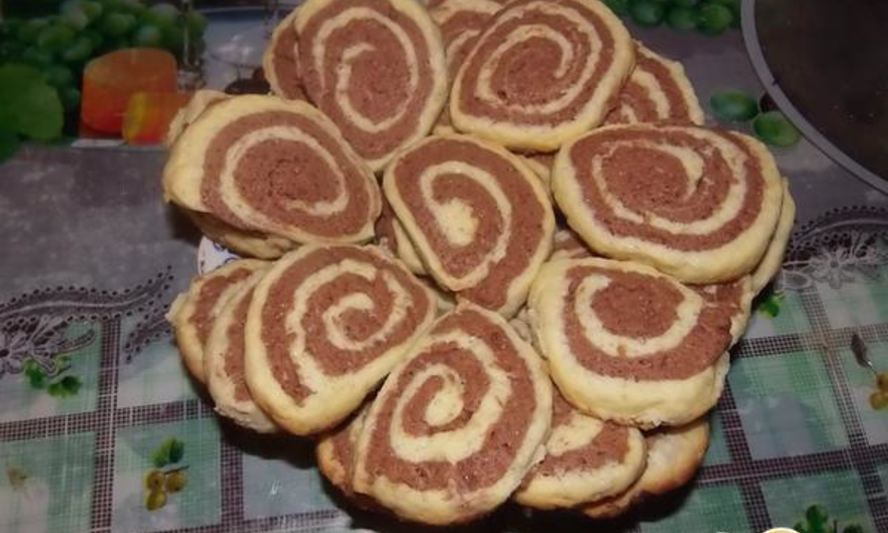 Рецепт песочного печенья улитки