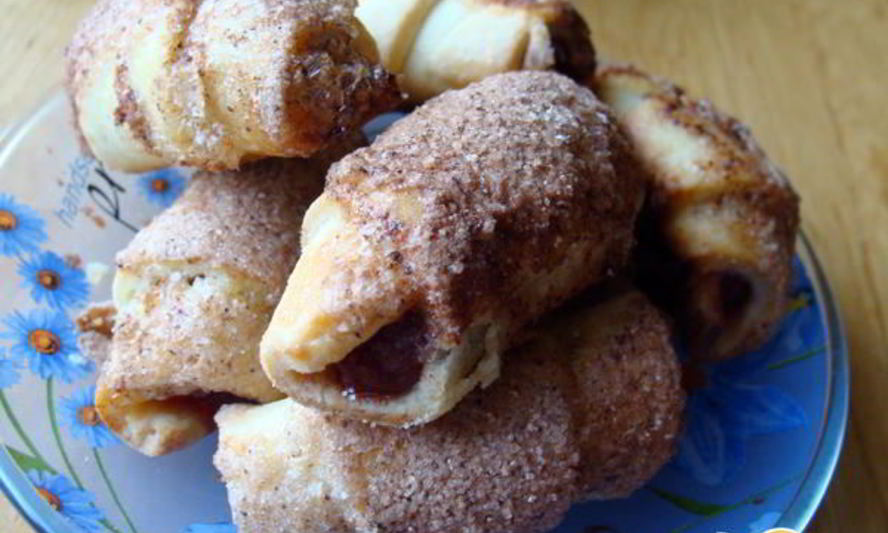 Рецепт рогаликов с вишней