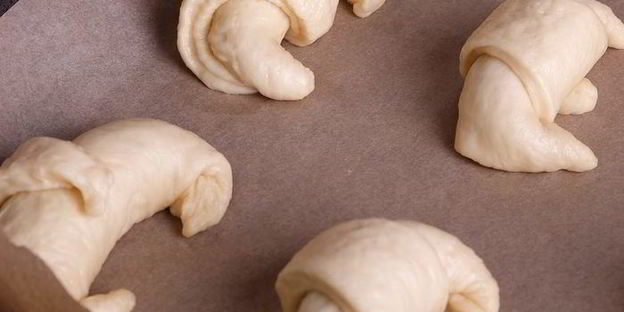 рогалики с яблочным мармеладом