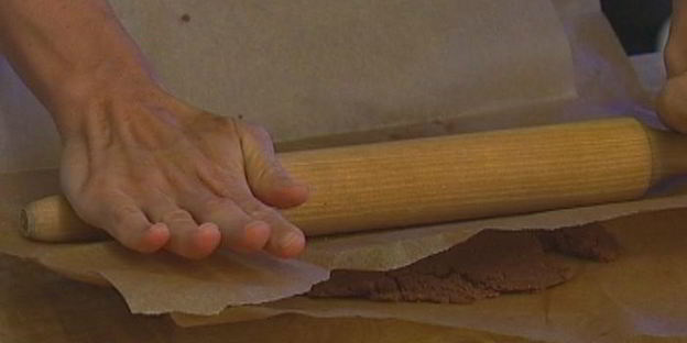 шоколадно-кофейное печенье