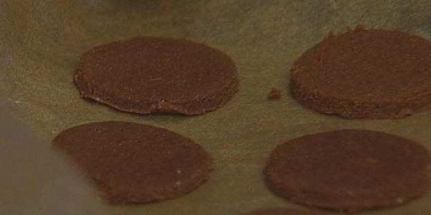 шоколадно-кофейное печенье