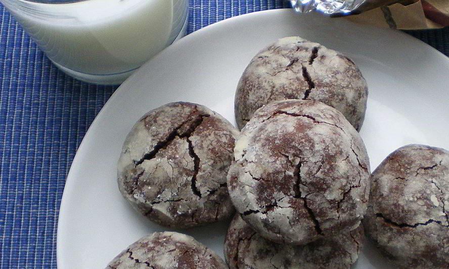 Рецепт шоколадного печенья с кофе