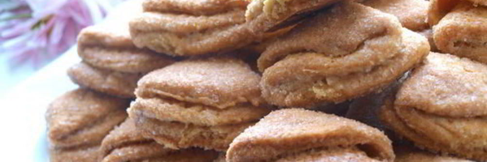 Творожное печенье Уголки