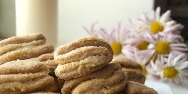 творожное печенье уголки