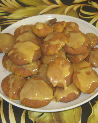 Тыквенное песочное печенье