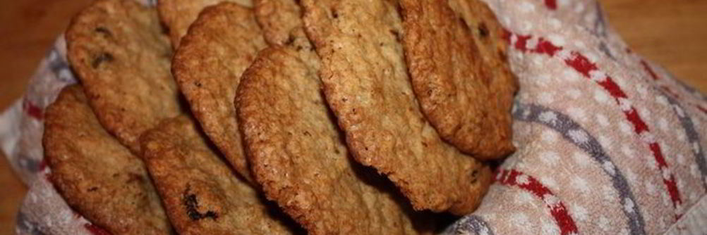 Вкусное овсяное печенье