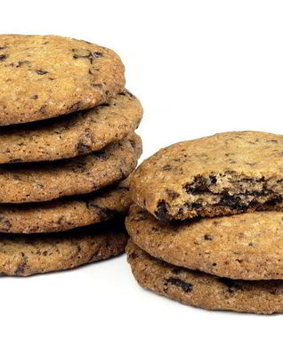 Вкусное печенье с шоколадной крошкой