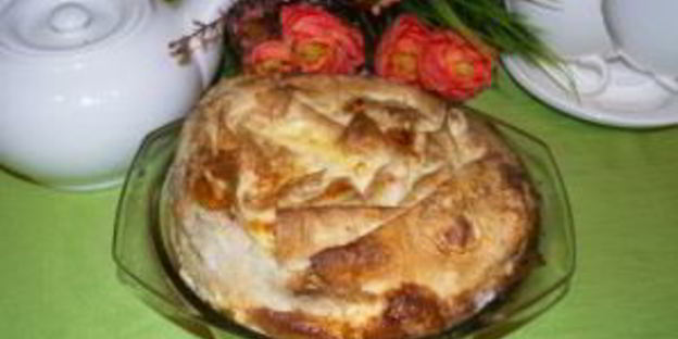 ачма из лаваша с творогом