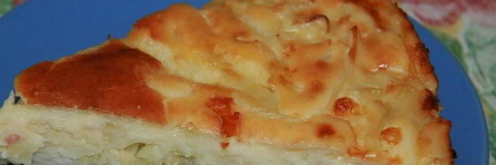 Быстрый пирог с капустой на кефире