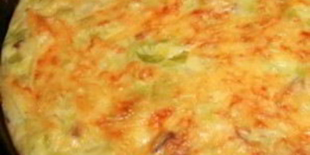 быстрый пирог с капустой на кефире