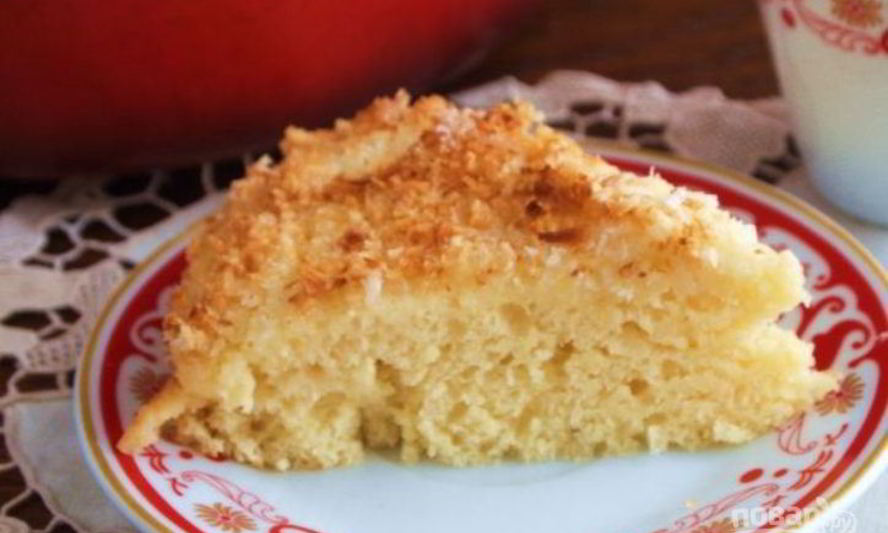 Рецепт датского пирога с кокосовой стружкой