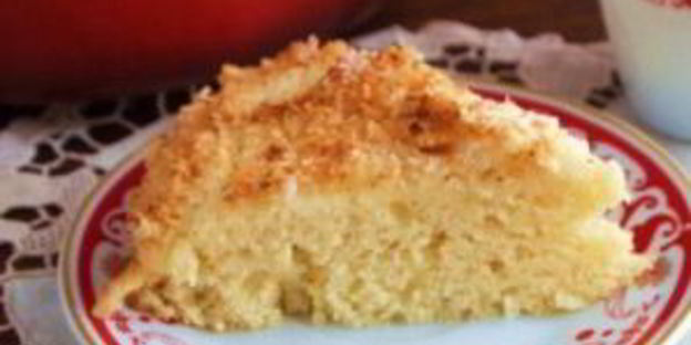 датский пирог с кокосовой стружкой