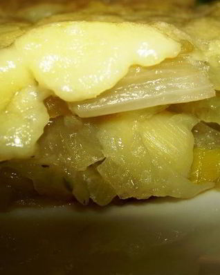 Картофельный пирог с сыром