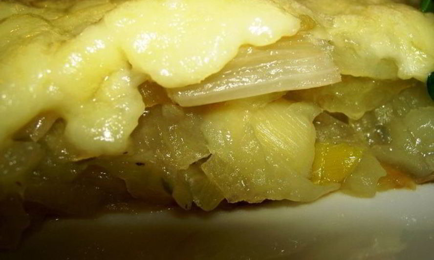 Рецепт картофельного пирога с сыром