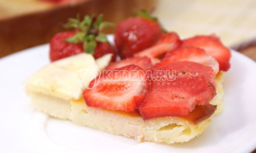 Рецепт летнего пирога с рикоттой