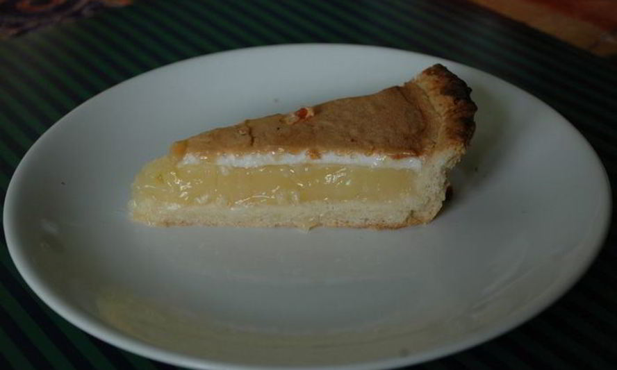 Рецепт лимонного пирога с меренгой