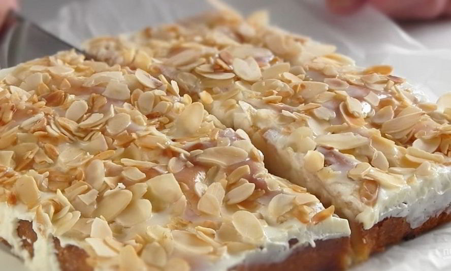 Рецепт нежнейшего персикового пирога