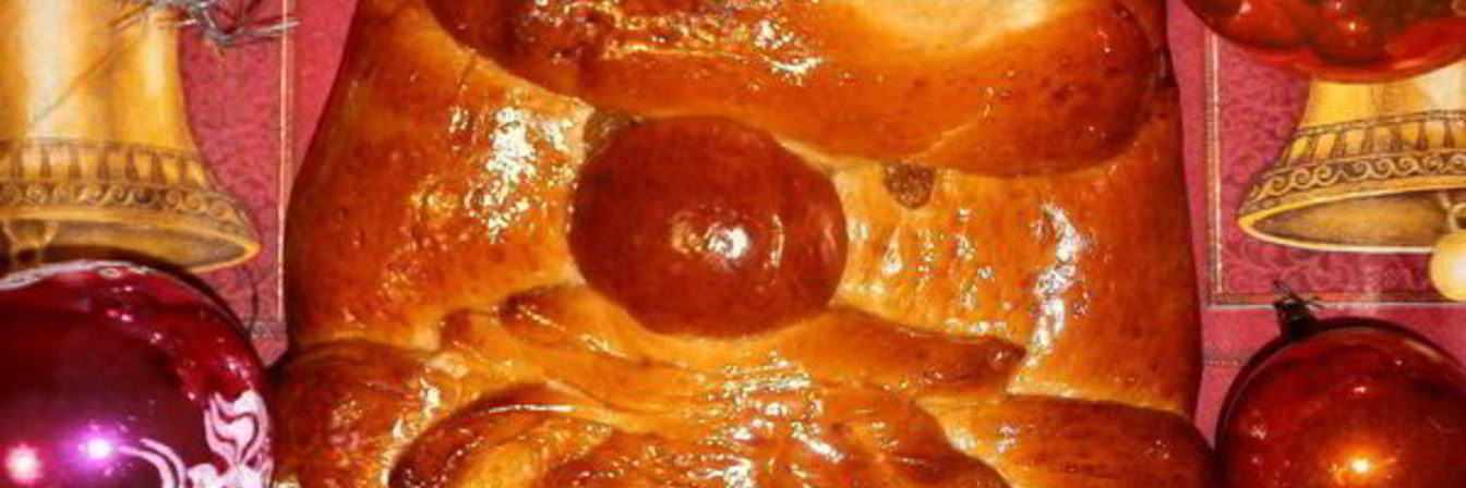 Новогодний пирог Дед Мороз